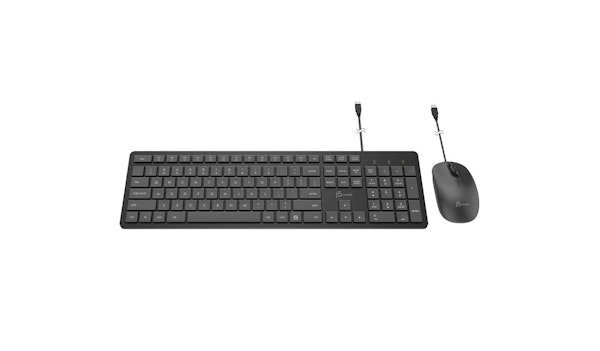 J5 Create Full-Size Desktop Keyboard and Mouse (Combo) (JIKMU115)